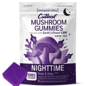 Nighttime 1000MG Mushroom Gummies Zero THC
