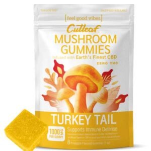 Turkey Tail 1000MG Mushroom Gummies Zero THC